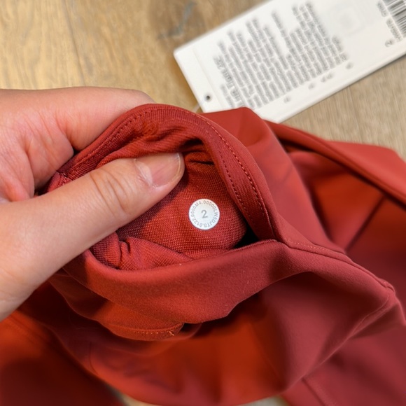instill tight 25" cayenne size 2 lululemon nwt - Picture 7 of 15